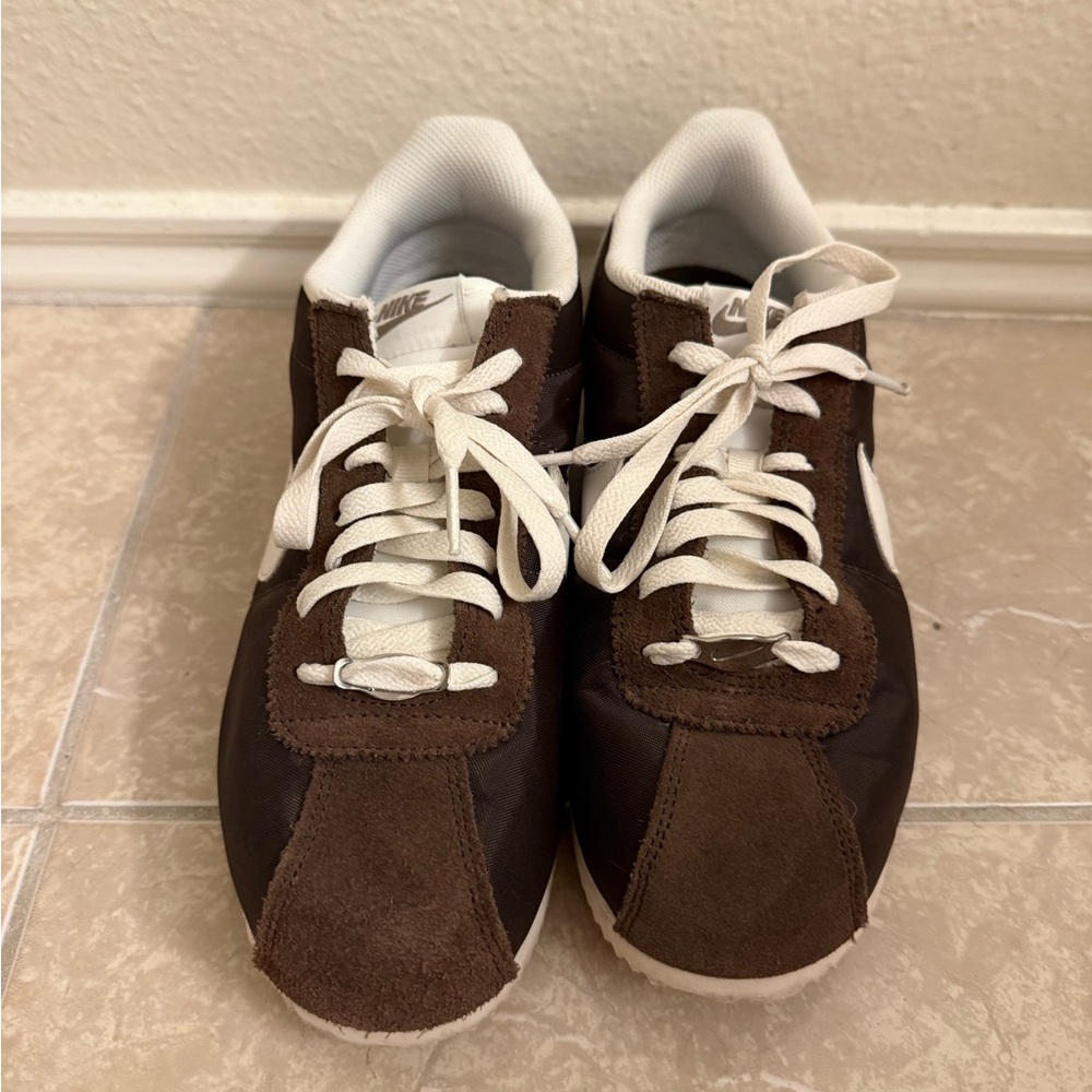 Nike Cortez Textile Baroque brown and Sail Sneakers
